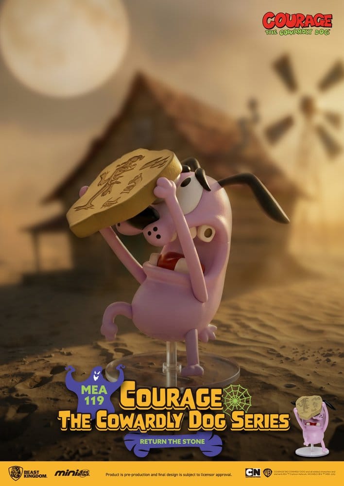 Courage, le chien froussard Mini Egg Attack blind box figurines assortiment 8 cm (6)