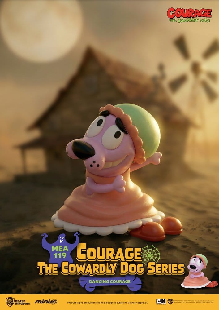 Courage, le chien froussard Mini Egg Attack blind box figurines assortiment 8 cm (6)