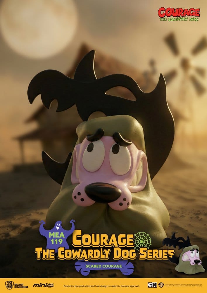 Courage, le chien froussard Mini Egg Attack blind box figurines assortiment 8 cm (6)