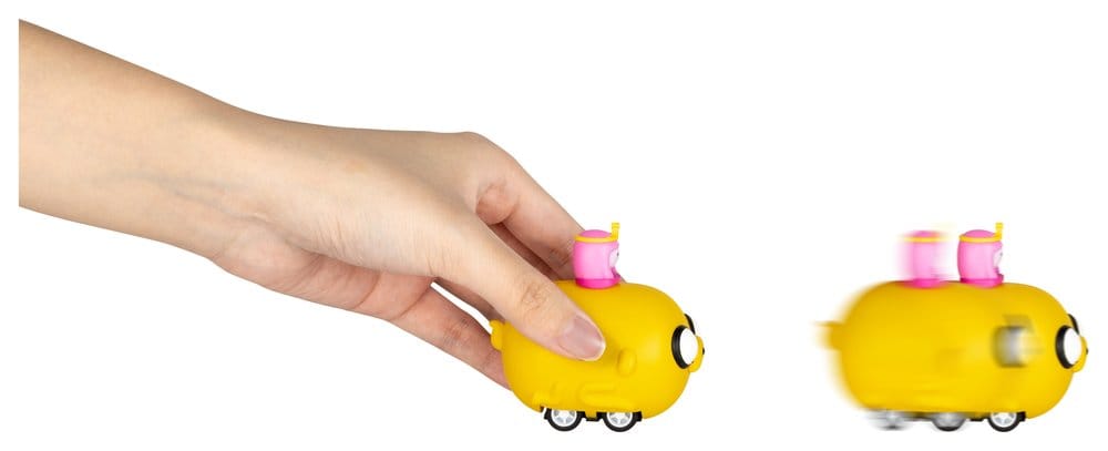 Adventure Time voiture à rétrofriction Jake's Amazing Tummy 5 cm Blind Box Assortiment (6)