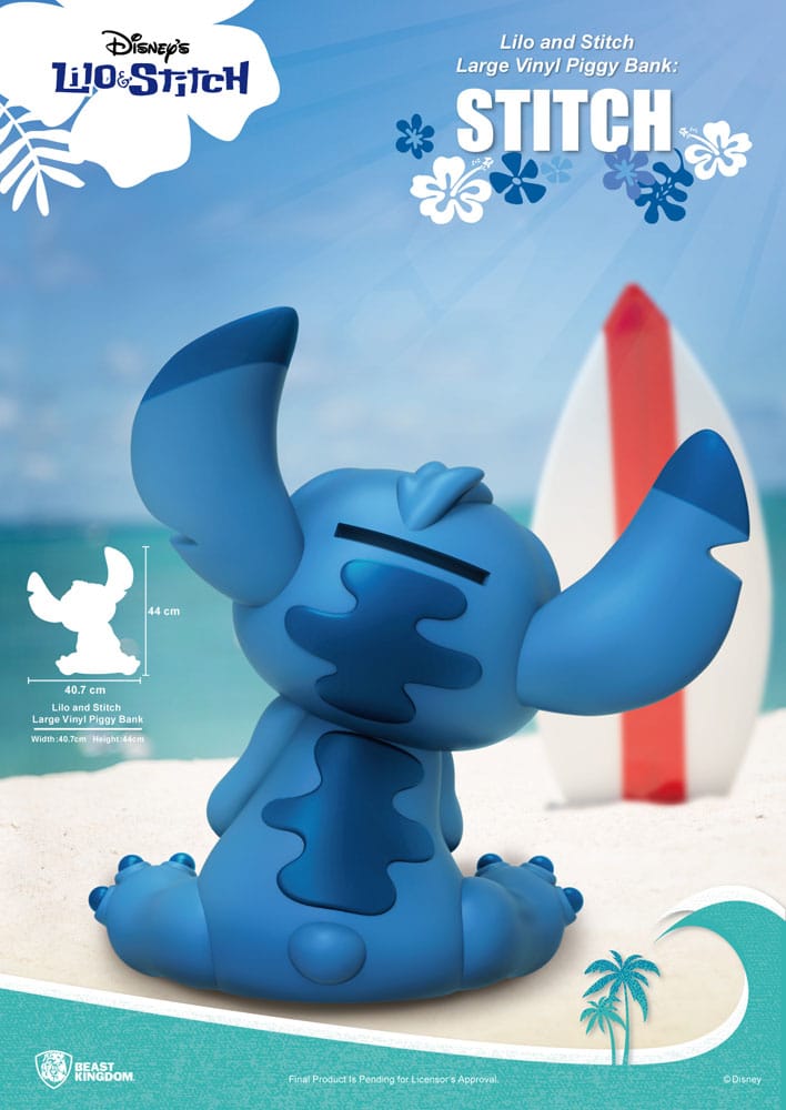 Lilo & Stitch Disney Piggy Bank tirelire Stitch 44 cm