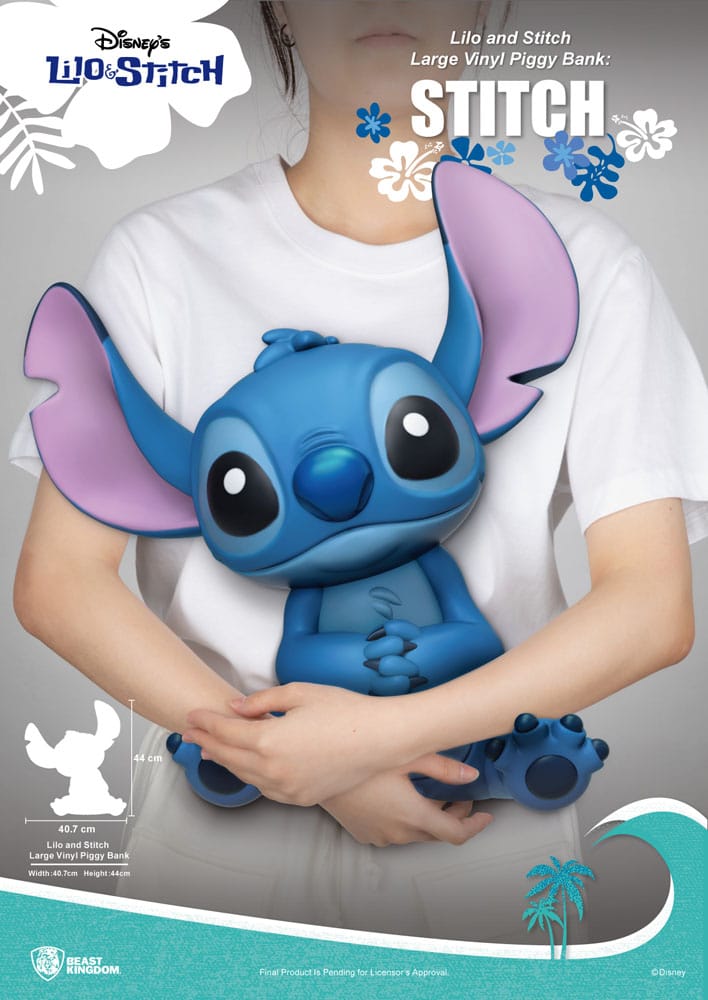 Lilo & Stitch Disney Piggy Bank tirelire Stitch 44 cm