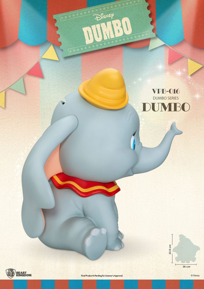 Disney tirelire Funktional Figure Dumbo 34 cm