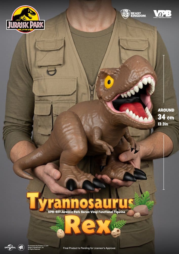 Jurassic Park Vinyle tirelire Large Series Tyrannosaurus Rex 34 cm