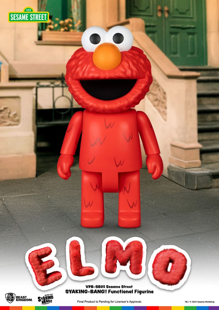 Sesame Street Syaking Bang tirelire vinyle  Elmo 47 cm