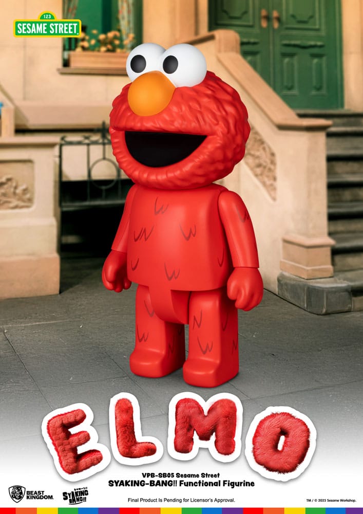 Sesame Street Syaking Bang tirelire vinyle  Elmo 47 cm