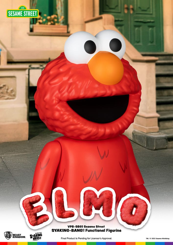 Sesame Street Syaking Bang tirelire vinyle  Elmo 47 cm