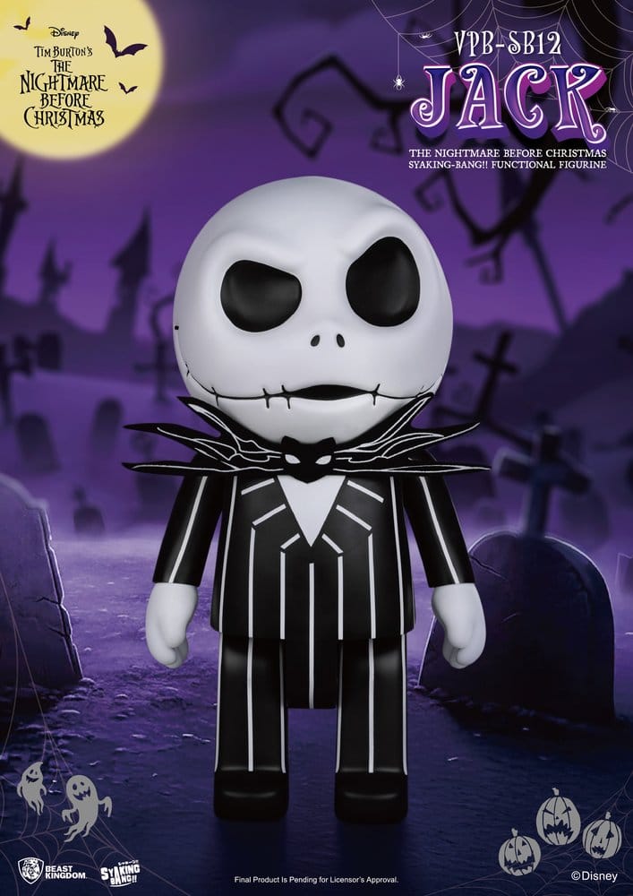 L'Étrange Noël de monsieur Jack syaking-bang Figurine Tirelire Jack 47 cm