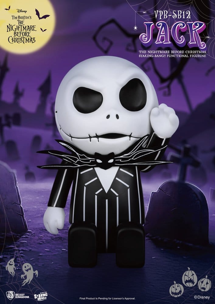 L'Étrange Noël de monsieur Jack syaking-bang Figurine Tirelire Jack 47 cm