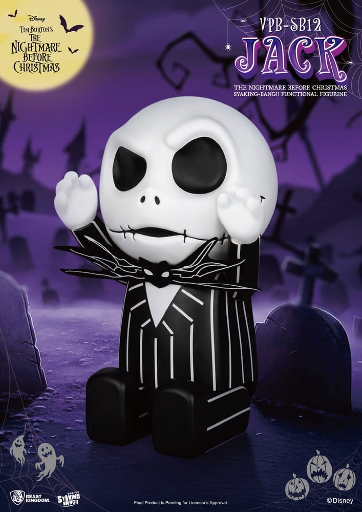 L'Étrange Noël de monsieur Jack syaking-bang Figurine Tirelire Jack 47 cm