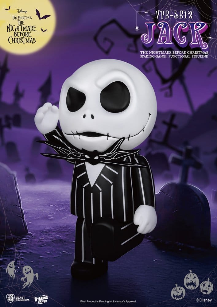 L'Étrange Noël de monsieur Jack syaking-bang Figurine Tirelire Jack 47 cm