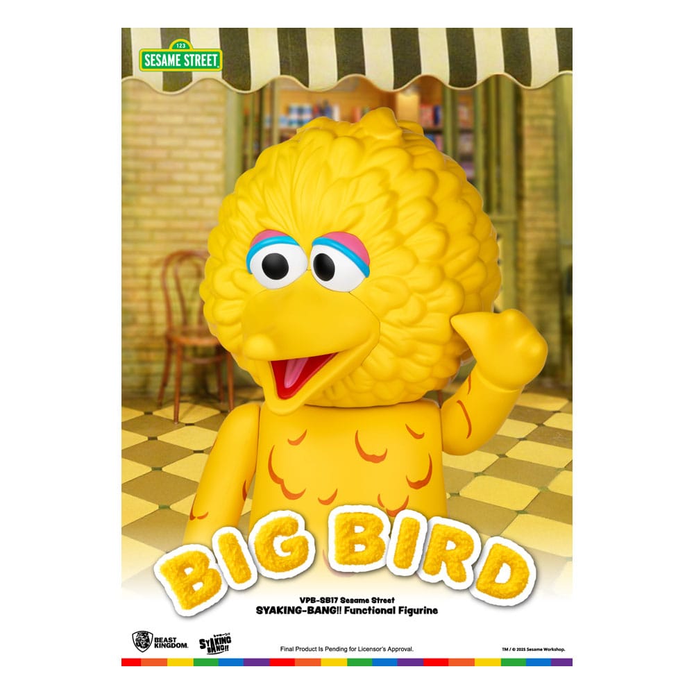 Sesame Street Syaking Bang Series tirelire en PVC Big Bird 49 cm