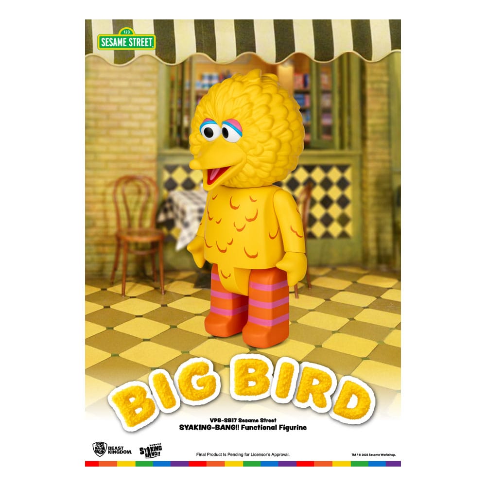 Sesame Street Syaking Bang Series tirelire en PVC Big Bird 49 cm