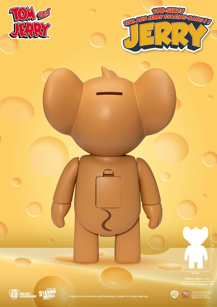 Tom & Jerry Syaking Bang Figurine en PVC Jerry 30 cm