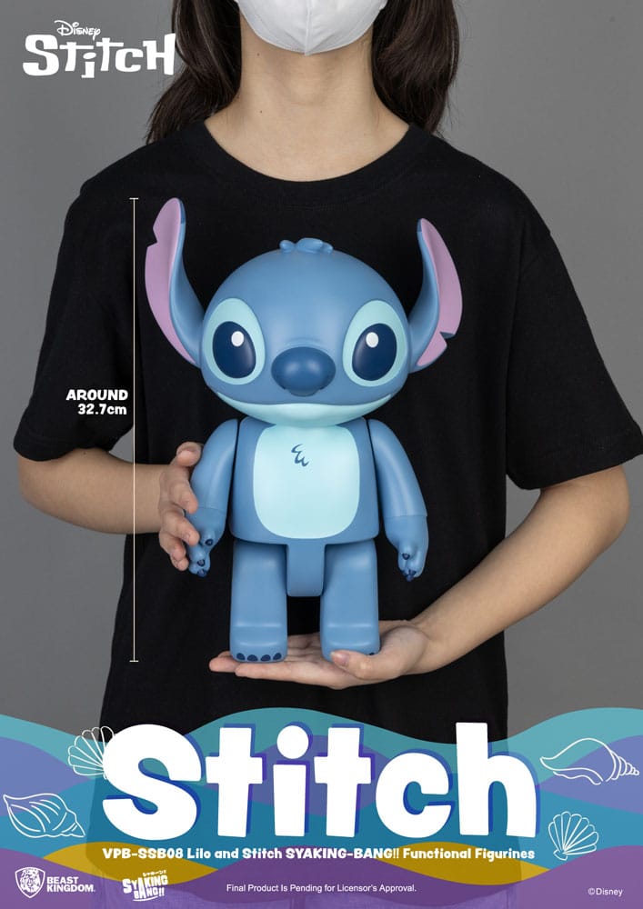 Lilo et Stitch Syaking Bang tirelire vinyle Stitch 30 cm