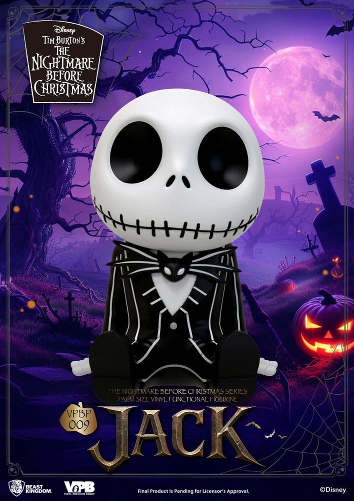 L'Étrange Noël de monsieur Jack Palm Size Figurine Tirelire Jack 12 cm