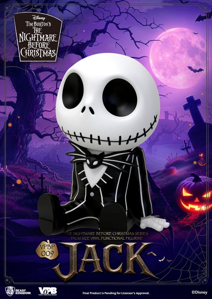 L'Étrange Noël de monsieur Jack Palm Size Figurine Tirelire Jack 12 cm