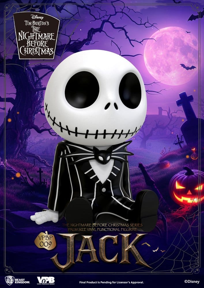 L'Étrange Noël de monsieur Jack Palm Size Figurine Tirelire Jack 12 cm