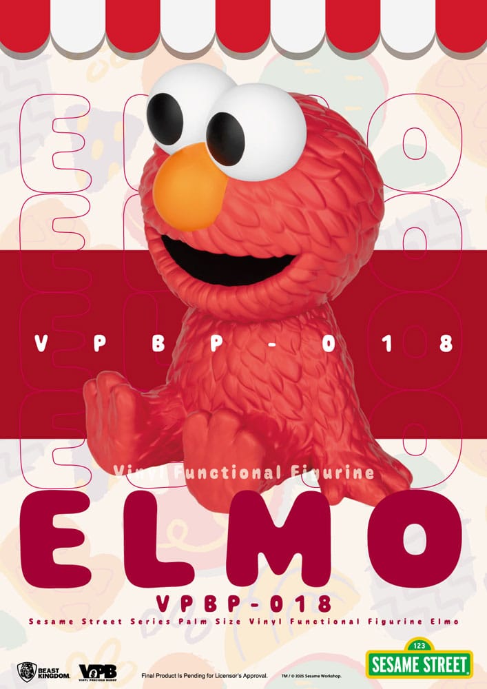 Sesame Street Piggy Bank tirelire Elmo 12 cm