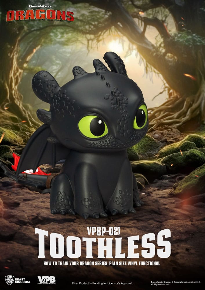 Dragons Piggy Bank tirelire Krokmou 12 cm