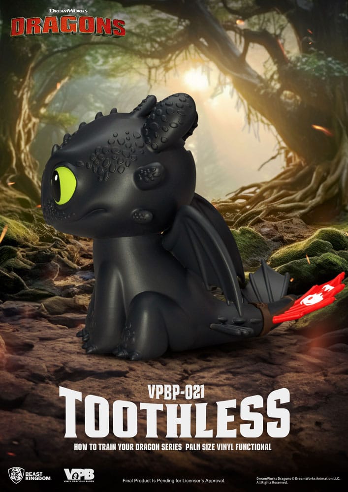 Dragons Piggy Bank tirelire Krokmou 12 cm