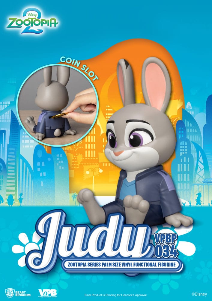 Zootopie Piggy Bank tirelire Judy 15 cm