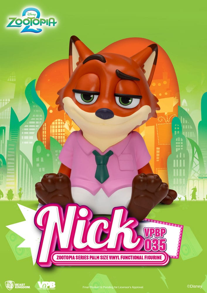 Zootopie Piggy Bank tirelire Nick 15 cm