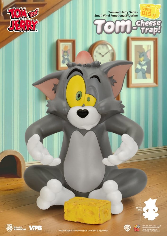 Tom et Jerry Vinyle Tirelire Small Series Tom-Cheese Trap! 25 cm