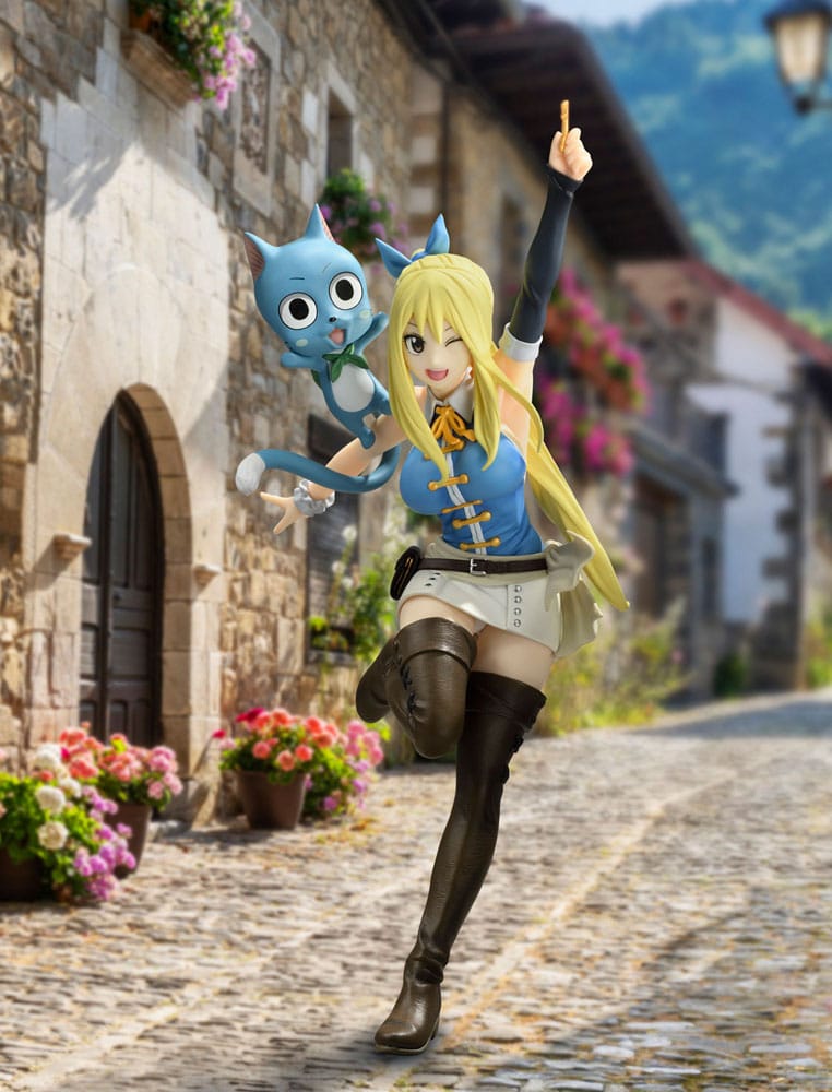 Fairy Tail statuette PVC 1/8 Lucy Heartfilia Wink Ver. 23 cm