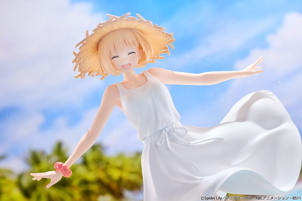 Lycoris Recoil statuette PVC 1/7 Chisato Nishikigi White Dress Ver. 23 cm