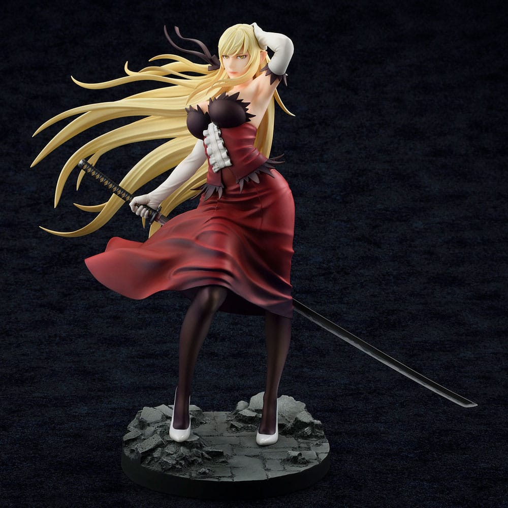 Kizumonogatari statuette PVC 1/7 Kiss-Shot Acerola-Orion Heart-Under-Blade Demon Sword Kokorowatari Ver. 27 cm