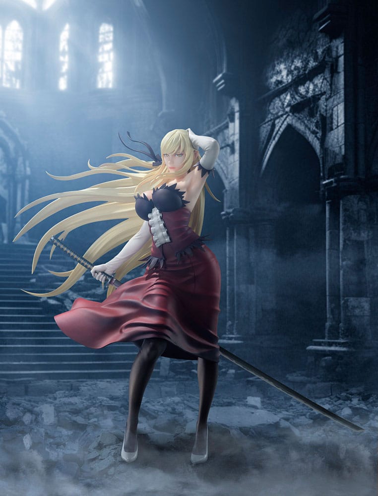 Kizumonogatari statuette PVC 1/7 Kiss-Shot Acerola-Orion Heart-Under-Blade Demon Sword Kokorowatari Ver. 27 cm