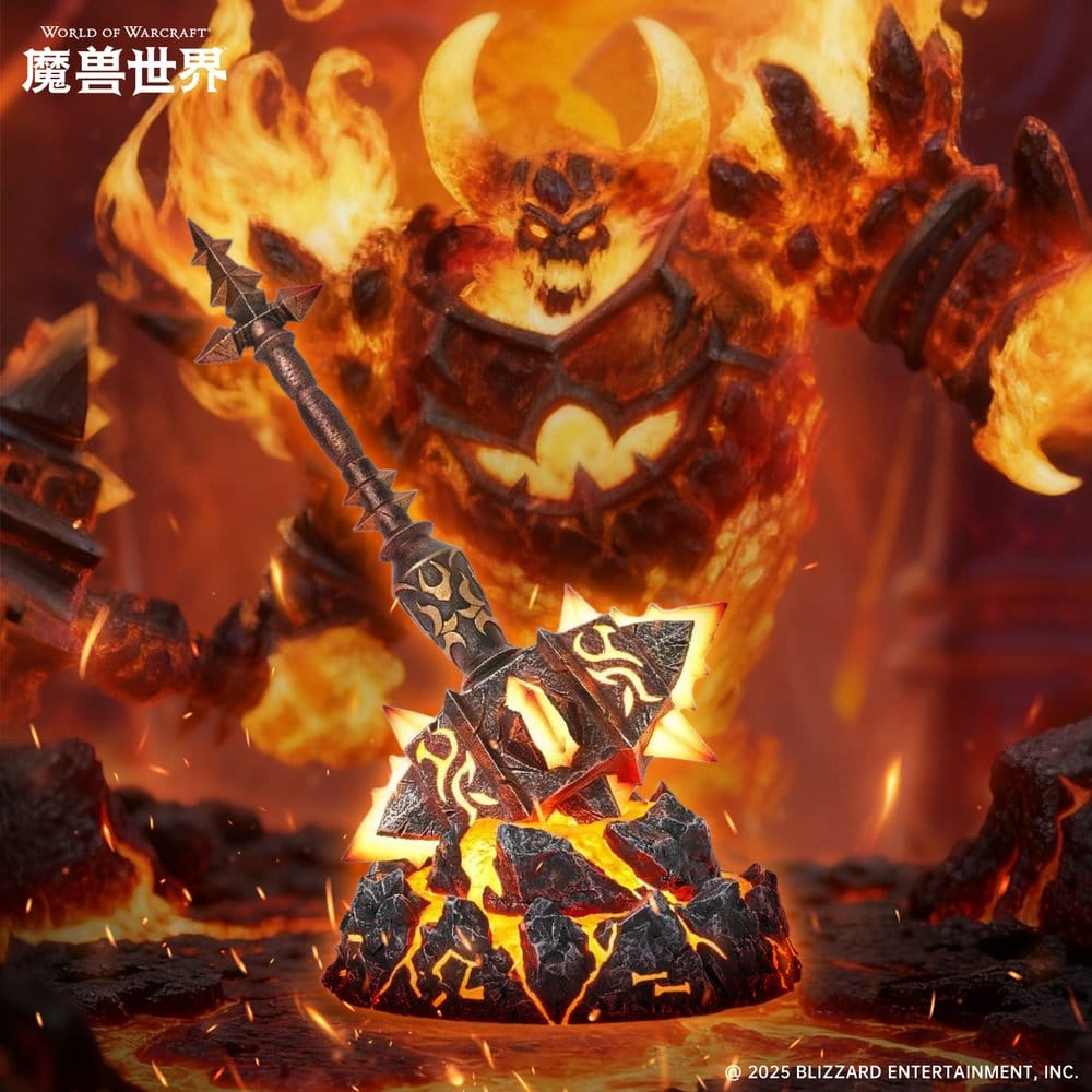 World of Warcraft Réplique Sulfuras, Hand of Ragnaros 25 cm
