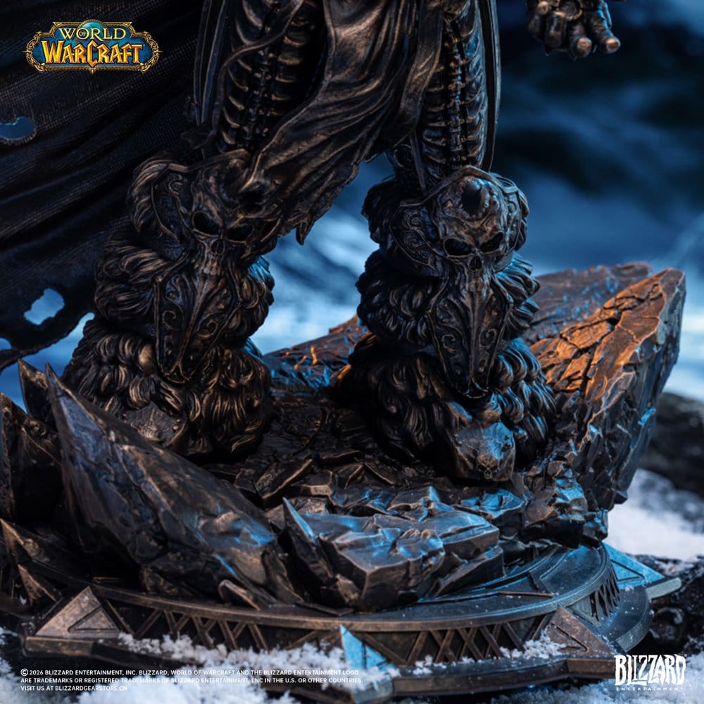 World of Warcraft statuette 1/10 The Lich King (Bronze-Colored Edition) 27 cm