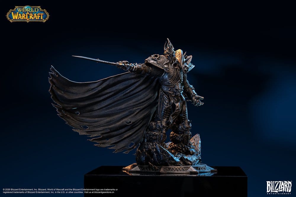 World of Warcraft statuette 1/10 The Lich King (Bronze-Colored Edition) 27 cm