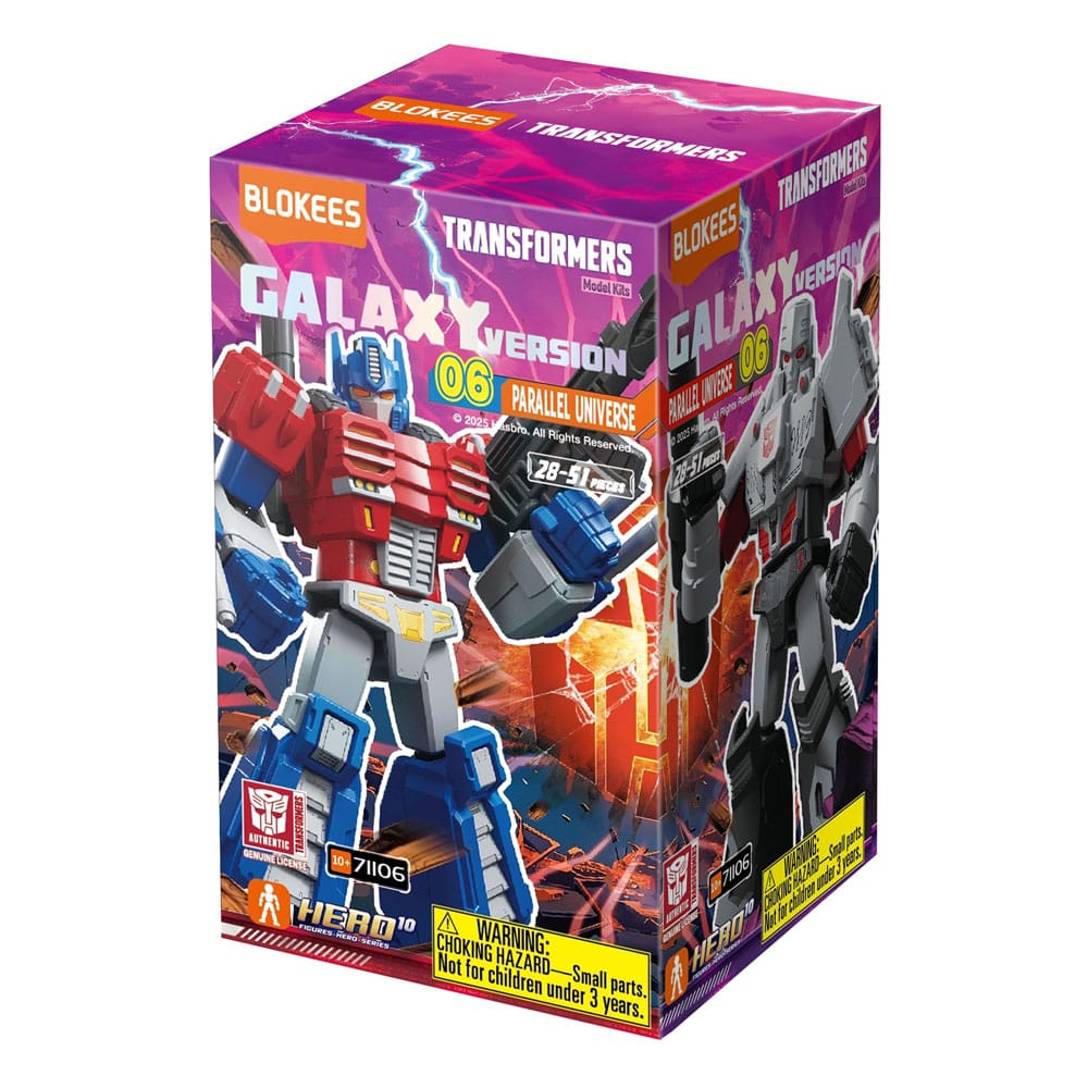 Transformers assortiment figurines Plastic Model Kit Blokees Galaxy Version 06 One (9)