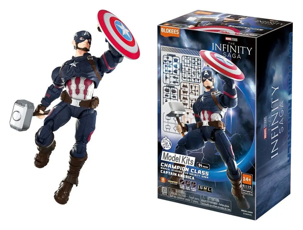 Marvel kit de construction Blokees Captain America