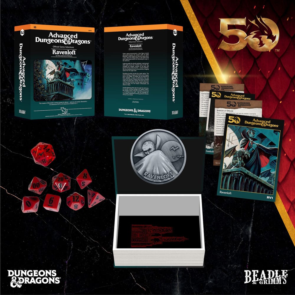 Dungeons & Dragons pack dés Classic Module Ravenloft (7)