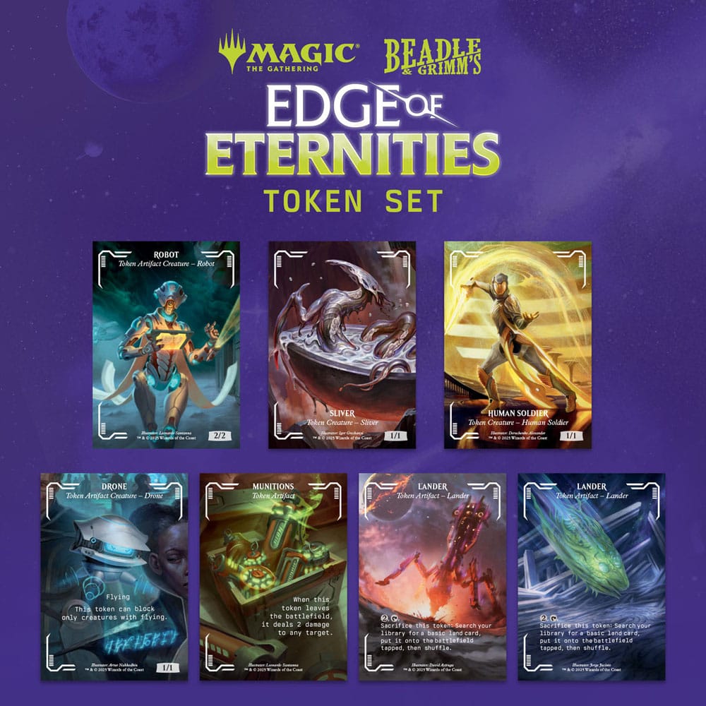 Magic the Gathering Dice and Token Pack Edge of Eternities *Anglais*