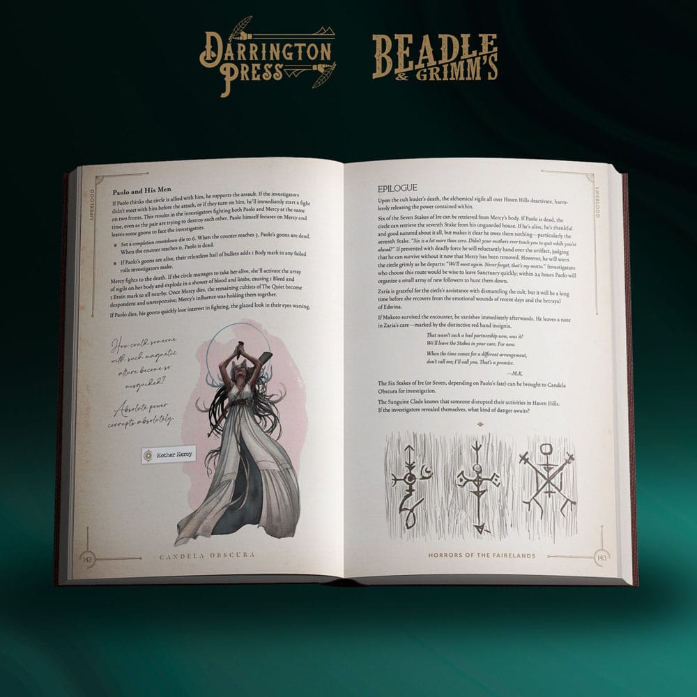 Candela Obscura Assignment Book Horrors of the Fairelands *Anglais*