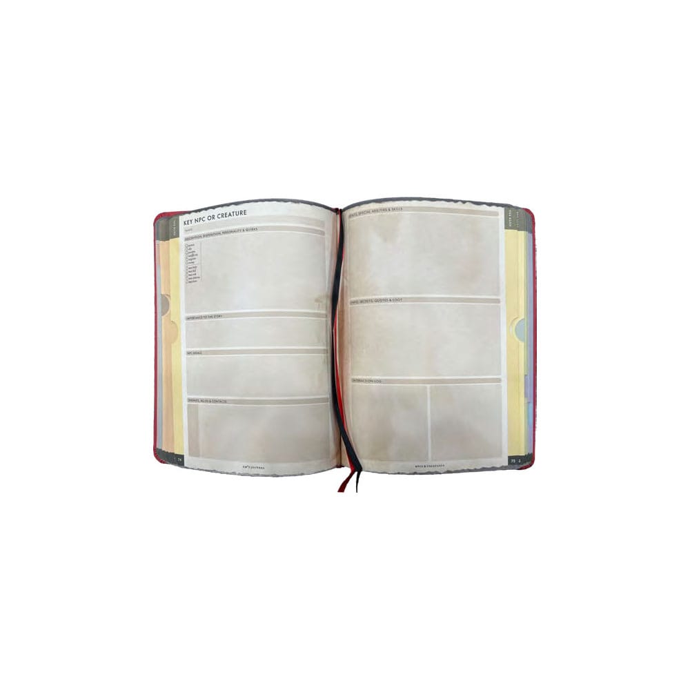 Cahier A5 Gamemaster's Journal