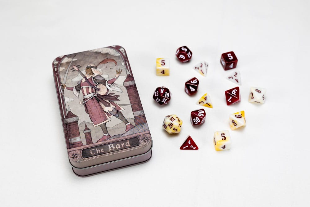 Pack dés Character Class Classic RPG Bard (14)