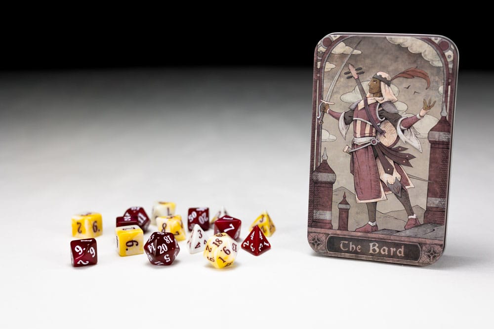 Pack dés Character Class Classic RPG Bard (14)