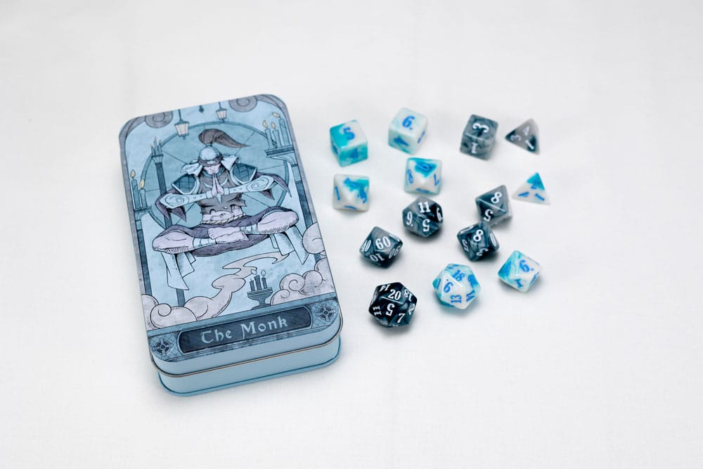 Pack dés Character Class Classic RPG Monk (14)