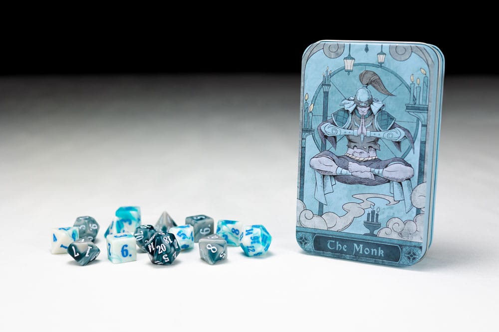 Pack dés Character Class Classic RPG Monk (14)
