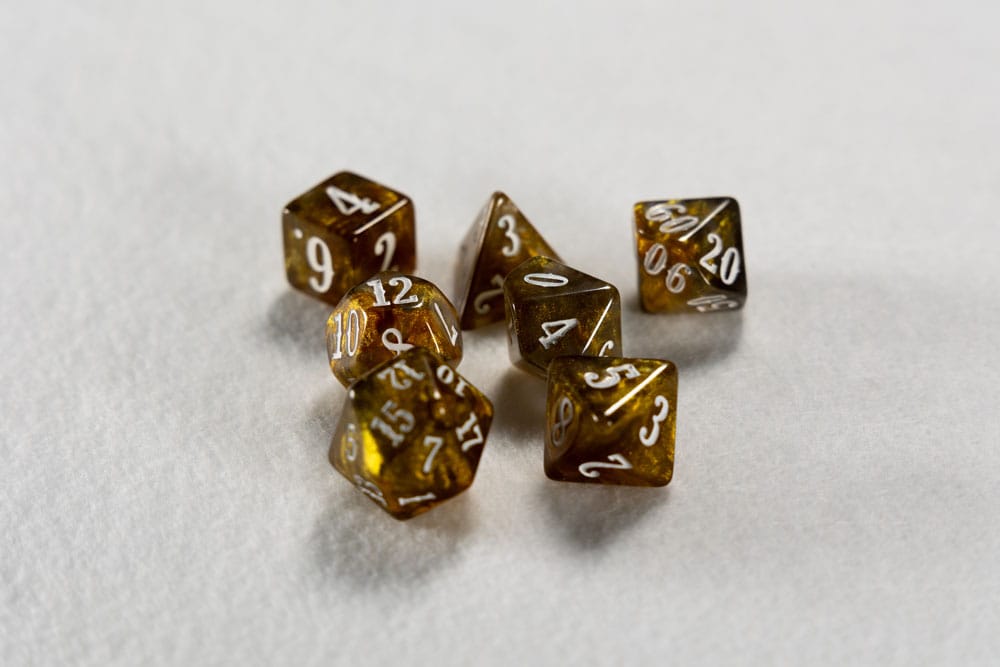 Pack dés Character Class Epic RPG Game Master (16)