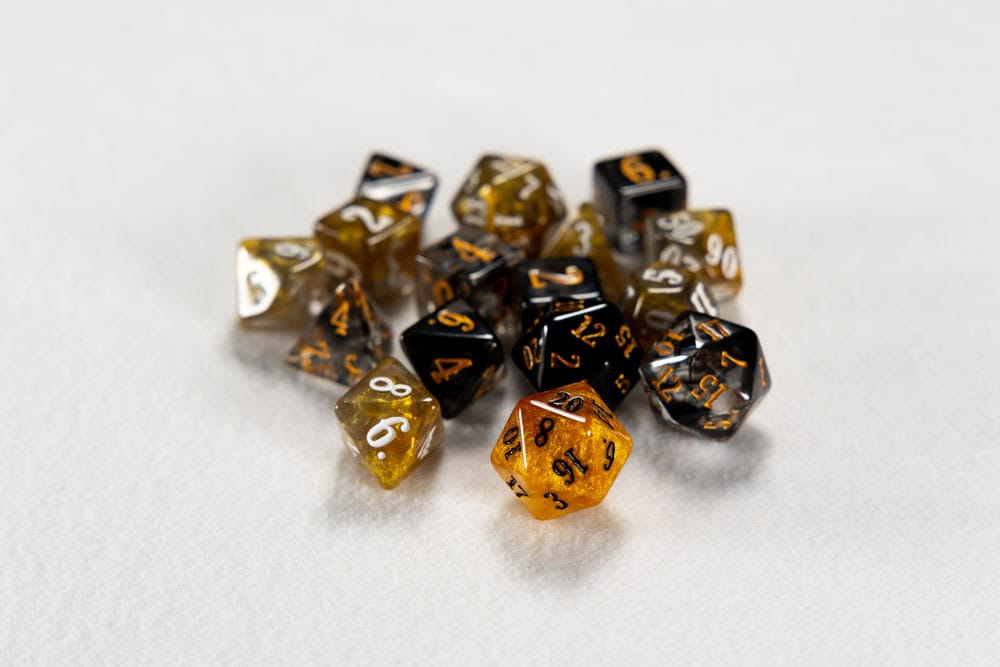 Pack dés Character Class Epic RPG Game Master (16)