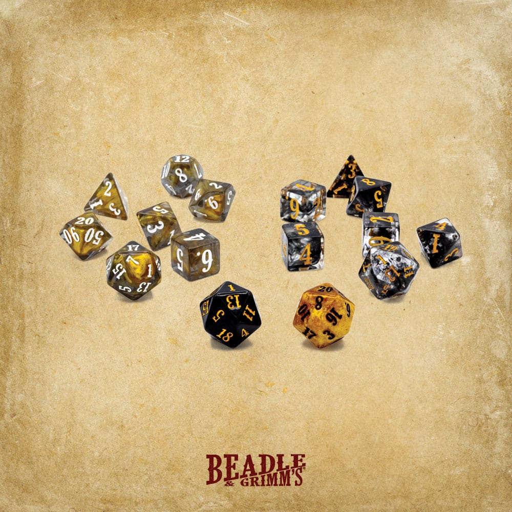 Pack dés Character Class Epic RPG Game Master (16)