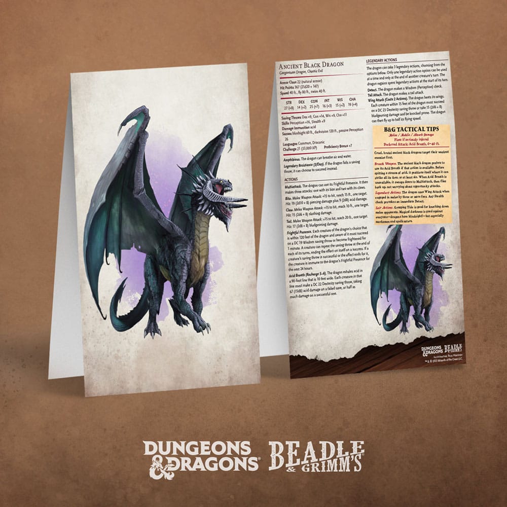 Dungeons & Dragons RPG cartes de rencontre Challenge Rating 7+: Pack 2 *ANGLAIS*