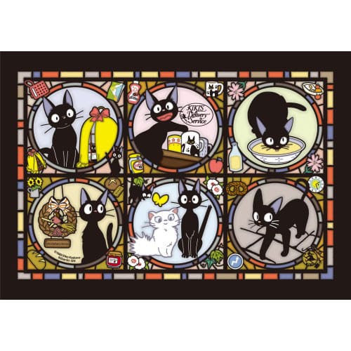 Kiki la petite sorcière Puzzle acrylique Stained Glass Jiji's everyday